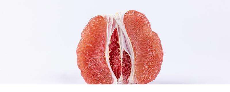 红心柚子皮怎么是红的 红心柚子皮能吃吗