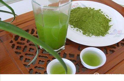 绿茶粉+荷叶减肥法